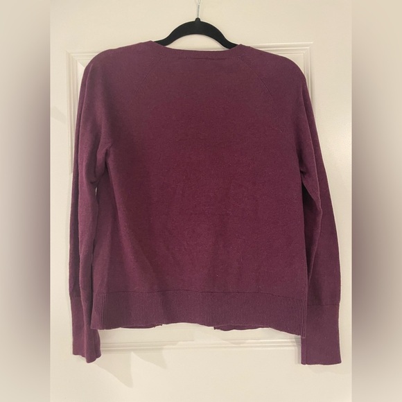 Gap Women's Purple Cardigan Sweater, XS petite - Picture 6 of 6